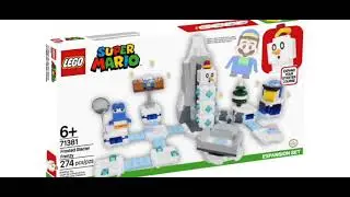 Lego Luigi Starter Course!!! /  Зимний набор ЛЕГО Луиджи!!!