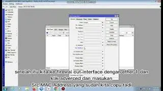 firewall(blok berdasarkan mac address)