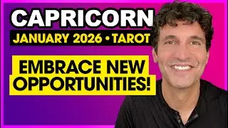 Capricorn: Stay Grounded & Embrace New Opportunities | January 2026 Tarot