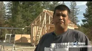 Volunteers build sheds for Okanogan County wildfire victims