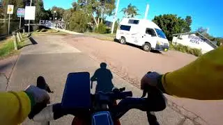 NSW Central Coast North Lakes Bike Path..Is it a bicycle commuter's heaven?????