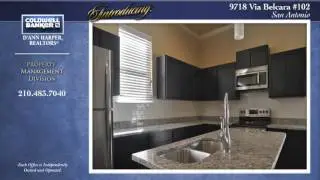 9718 V ia Belcara #102, San Antonio, Texas, CB Harper Property Management