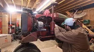 Farmall C Gas Tank Removal