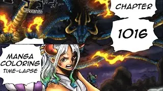 Manga Coloring: One Piece Ch 1016 - Yamato's Ambition!