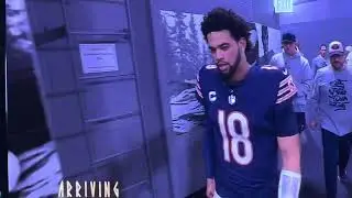 Vikings vs Bears Whiteout game introductions on Monday Night Football