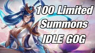 [IDLE GOG] 100 Limited Summons - IDLE GOG (01) (Chang'e Event Summoning)