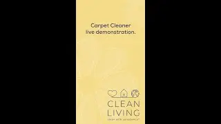 Dry Carpet Cleaner By Clean Living Int - Product Demo