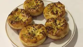 Glutensiz patatesli yufka böreği