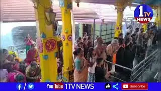 మంచిర్యాల జిల్లాబెల్లంపల్లి అయ్యప్ప ఆలయంలో ప్రథమ మండల పూజ