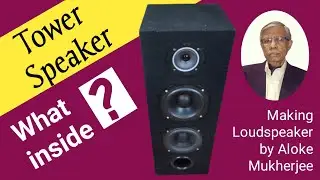 Looking inside a Tower Speaker Box