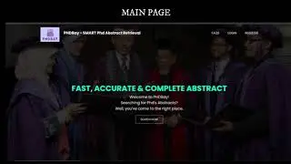 MW012 | Information Retrieval System for Phd Abstract