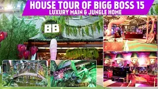 Bigg Boss 15 House Tour of Both Jungle & Main Home - Opulenet, Celestial, Mystical & Dreamy | BB 15