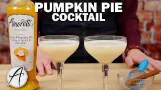 How to Make a Pumpkin Pie Cocktail | Easy Fall Cocktail