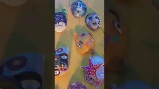 Handmade Mask made by Students #foryou #explorepage #explore #ytshorts #algorithm