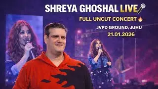Shreya Ghoshal Full Uncut Live Concert 😍 | JVPD Ground Juhu | 2026 #shreyaghoshal #liveconcert 