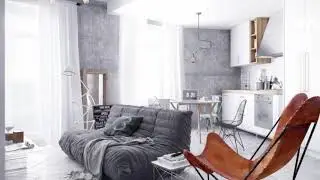 Modern urban Loft   New York Style interior  Modern urban interior