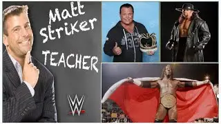 Matt Striker talks The Undertaker backstage and in the ring, Booker T, Jerry Lawler, JR and more!