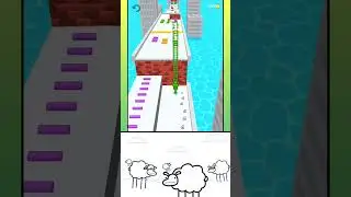 Beep Beep I'm a Sheep but it's Ladder Limb 🤠🐱💥 #animation #ladder #sheep #cute #cow #beats