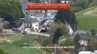 ScotRail HSTs around Inverurie: April-May 2025!