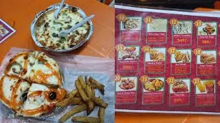 Honest review 💯❗went to bites 4 delight 😋🤤 #pizzafries #pizzasandwich #dinner #cheesy #newvlog #like