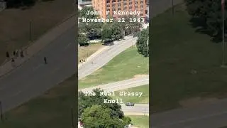 JFK Grassy Knoll.         The clearest video of the scene #jfkconspiracy #jfk Dallas #thegrassyknoll
