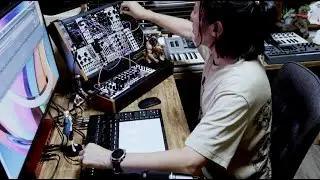 Ableton Push 3 & Modular Synth Techno Performance