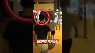 He Picked on the Wrong Stranger&hellip; Lights Out Instantly 😳