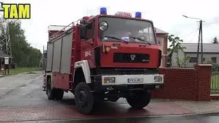Alarmowo unikatowy słoweński wóz TAM 190 T15/Total GCBM 4/8 z OSP Grochowy