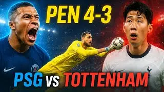 PSG vs Tottenham &ndash; Super Cup Final 2025 Ends in INSANE Penalty Drama! (4-3) | Full Highlights