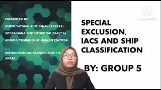 Exclusion, IACS and Ship Classification