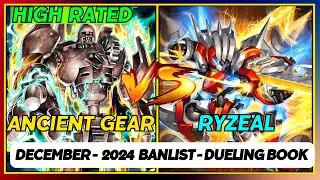 Ancient Gear vs Ryzeal Fiendsmith | AFTER BANLIST DECEMBER 2024 | Dueling Book
