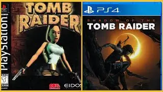 The Evolution of Game Tomb raider on PlayStation: PS1-PS5
