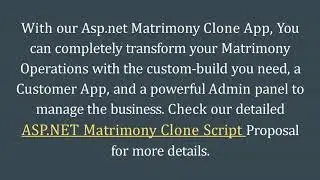 Best Asp net Matrimony Script - Scriptstore in