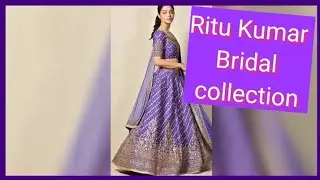 Ritu Kumar bridal lahanga collection August 2018  /bridal lahanga  designs