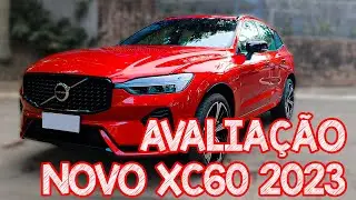 Avaliação Volvo XC60 2023 HÍBRIDO - 20 KM POR LITRO E 0-100 DE IMPRESSIONAR PORSCHE!