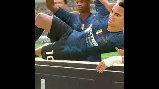 Lautaro Martinez goal celebration in FIFA 22 #fifa22 #intermilan #goalcelebration #googlestadia