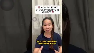 How to start STOCK Investing in JOLLIBEE