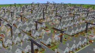 How to Build a Brand New Neighourhood In Minecraft