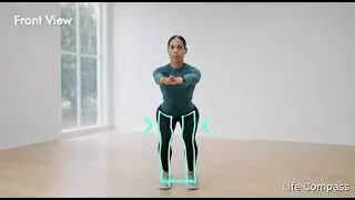 🏋️ Exercise Form  Squats: Correct Posture