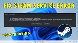 How to Fix Steam Service Error in Windows 11