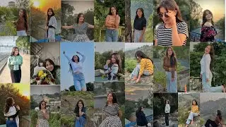 Girls photo poses simple | girls photoshoot ideas ||