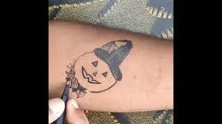 how to draw pumpkin halloeen tattoo ideas Tattoo by sk