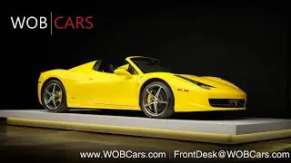 Walk Around this Incredible 2013 Ferrari 458 Spider! | WOB Cars
