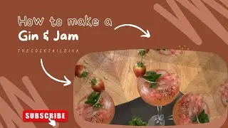 Gin & Jam cocktail 🍓 | | thecocktaildiva