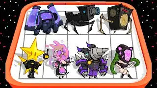 Merge Monster: Master Camera Clash Hero Battle New Update Strategy Defence Fight Gameplay