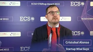 ECSOSTARtupAward | 🎙 Cristobal Alonso, Chief Executive Officer at Startup Wise Guys