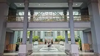 Chicago Harold Washington Library Rooftop Winter Garden Atrium