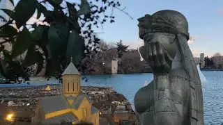 Narikala Fortress, Mother of Georgia , short trip. 1080 - 60fps