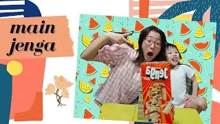 Main JENGA Bareng Wayne *mainan anak kekinian*