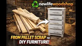 🛠fai da te cassettiera con pallet